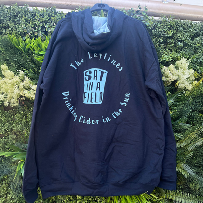 (XL) Sat In a Field Zipped Hoodie