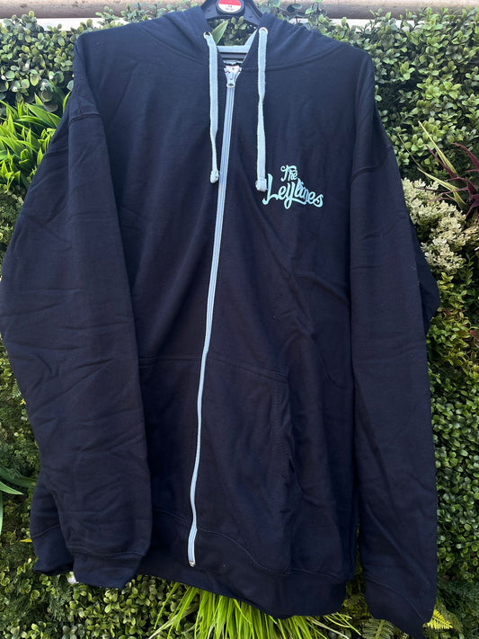 Sat In a Field Zipped Hoodie